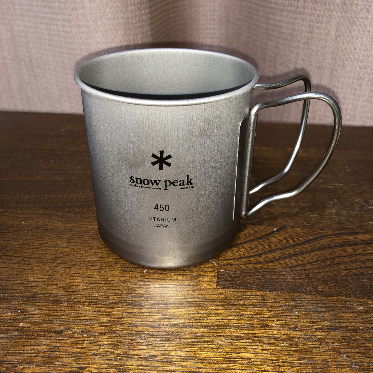 スノーピーク チタンシングルマグ